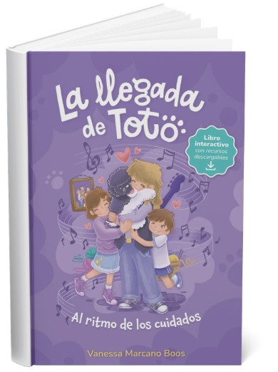 Portada de La llegada de Totó: Al ritmo de los cuidados